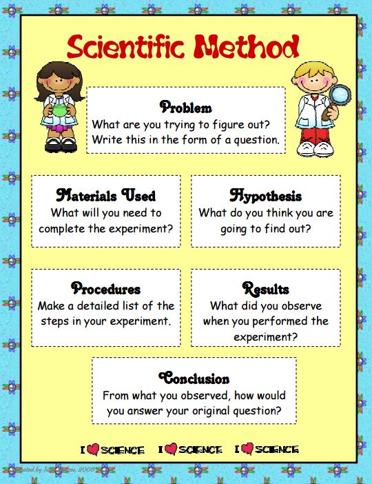 Science Project Steps