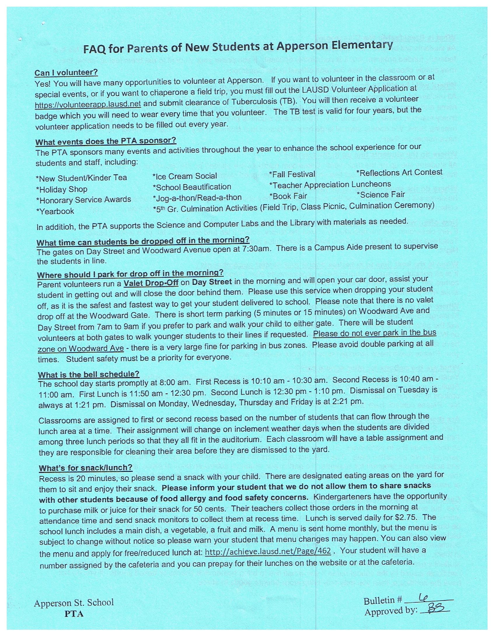 FAQ -1